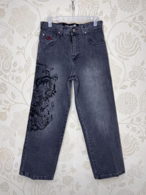 Other Designers Art Comes First × Ecko Unltd. × Vintage - Arts Skulls Printed Ecko Unltd. Japanese Denim Streetwear