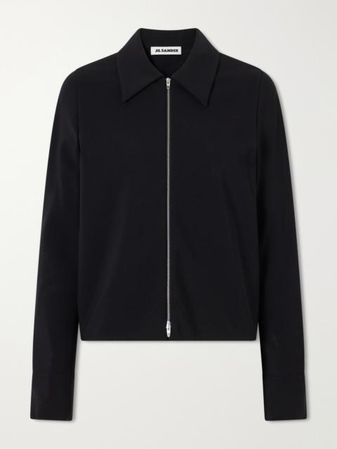 Jil Sander Cropped Shell Jacket