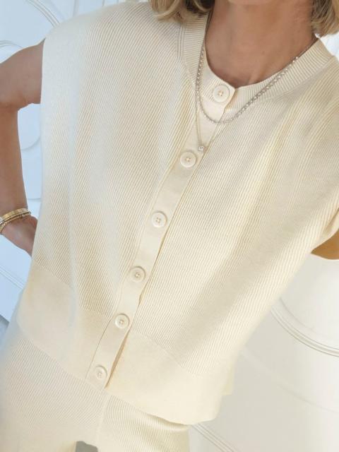 Splendid Splendid x @Cellajaneblog Sleeveless Cardi