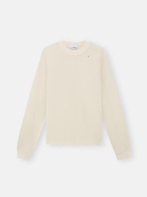 Stone Island 623G5 LIGHT STRETCH WOOL COTTON FLEECE_STONE ISLAND STELLINA