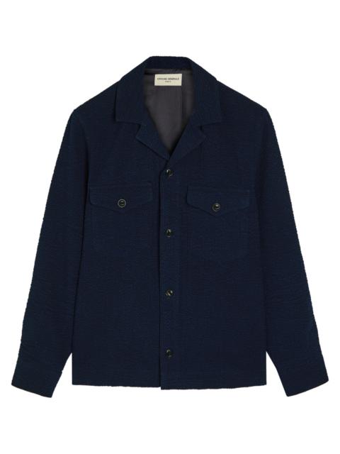 OFFICINE GÉNÉRALE Officine Générale Jean-baptiste Seersucker Jacket