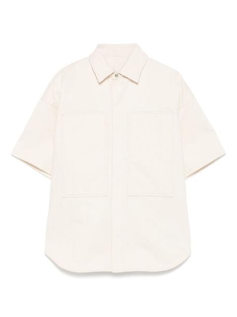 Jil Sander twill-weave 셔츠