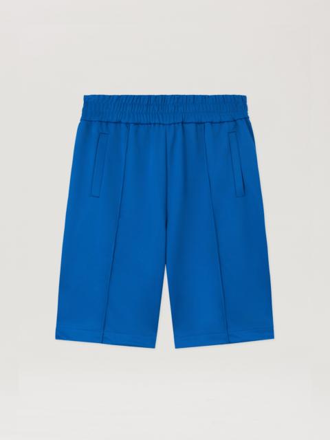 Palm Angels B Curved Logo Track Shorts