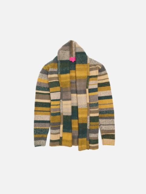 The Elder Statesman STRIPE ITALY SMOKING JACKET