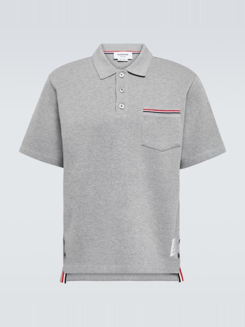Thom Browne Cotton piqué polo shirt