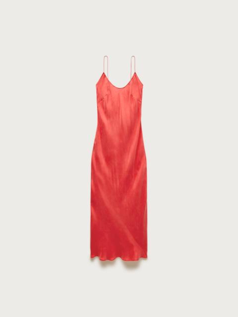 J.CREW Gwyneth slip dress in cupro blend