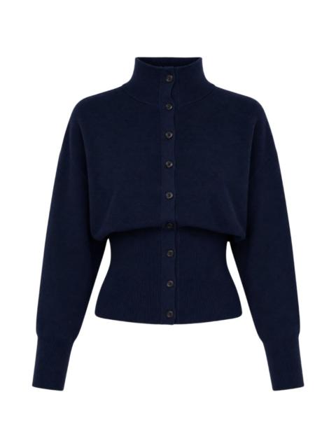 OPEN YY button-up cardigan