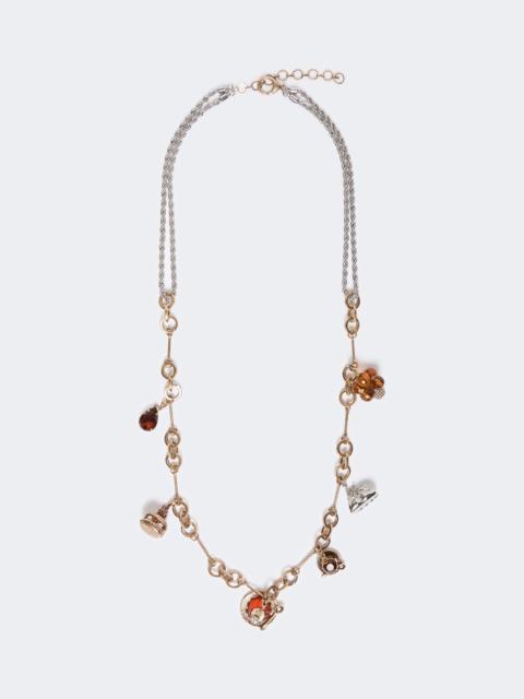 WEEKEND Max Mara VISINO Chain necklace with charms - GOLD