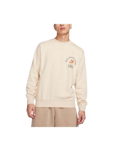 Nike Nike Sportswear Club Fleece Sweatshirt (Asia Sizing) 'Beige' FQ7972-252