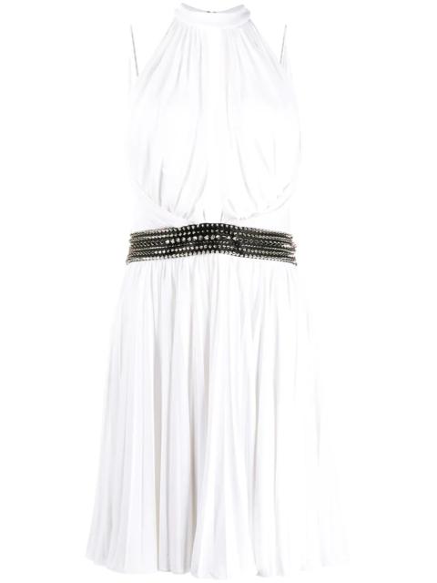 PHILIPP PLEIN draped mini dress