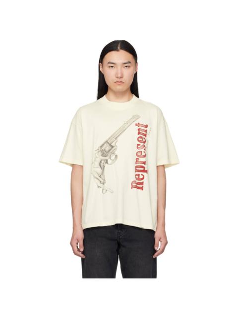 REPRESENT Off-White 'Loaded With Love' T-shirt
