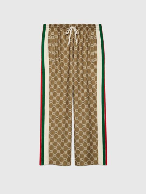 GUCCI Interlocking G snap button jogging pant