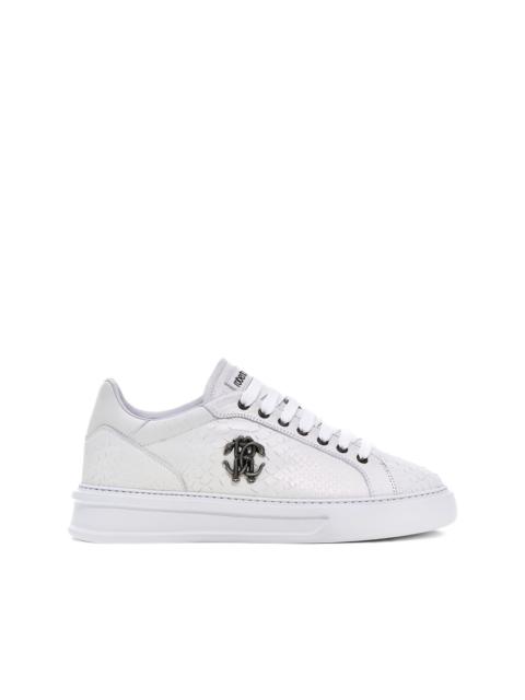 Roberto Cavalli logo-plaque low-top sneakers
