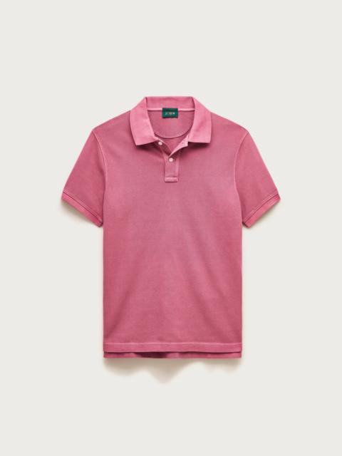 J.CREW Washed piqué polo shirt