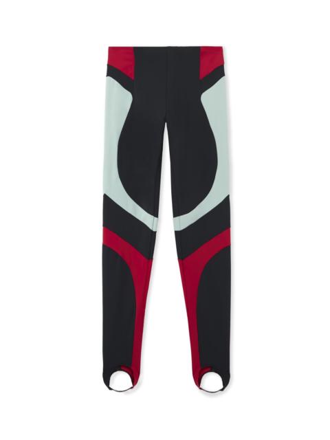 Off-White Color Block Leggings