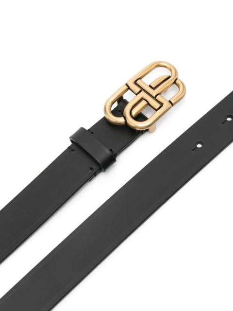 BALENCIAGA Balenciaga BB Leather Belt