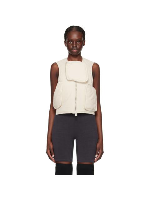 HELIOT EMIL™ Off-White Pooled Vest