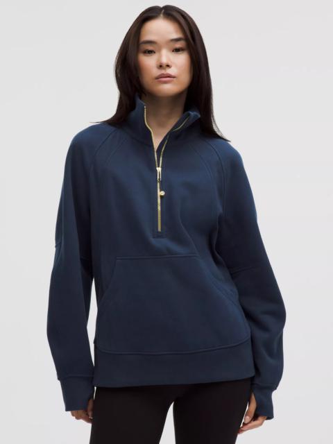 lululemon Scuba Oversized Funnel-Neck Half Zip *Long