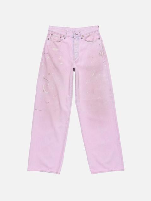 Acne Studios Loose fit jeans - 1981 - Pink
