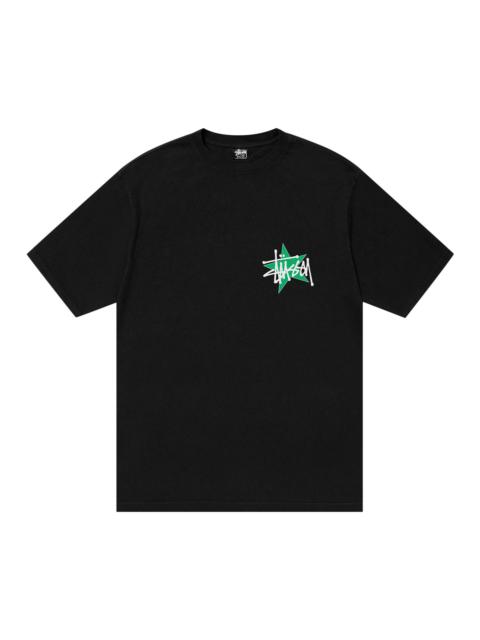 Stussy Star Tee Pigment Dyed 'Black'