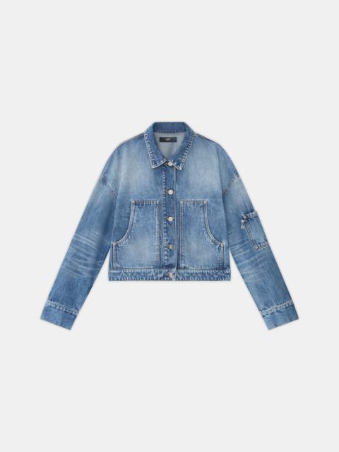 AMIRI WOMEN'S DENIM WORK JACKET