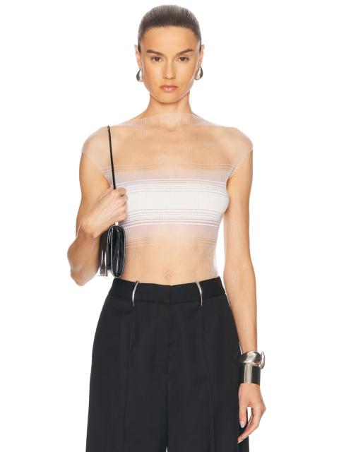 GRACE LING Evanescent Censor Top