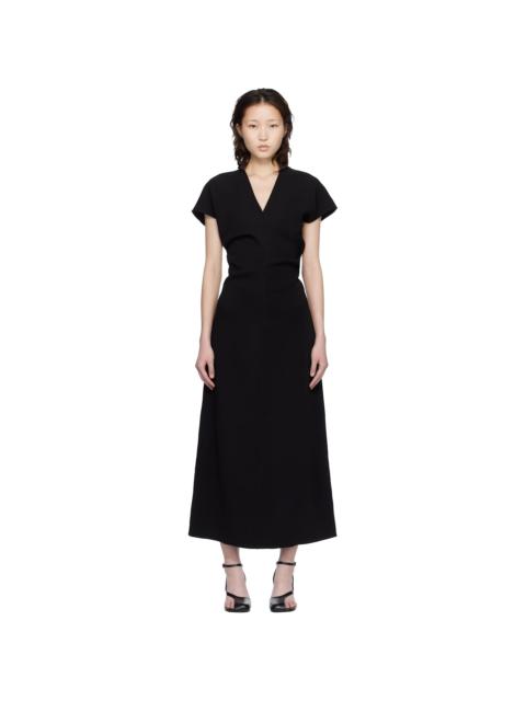 ANINE BING Black Zadig Maxi Dress