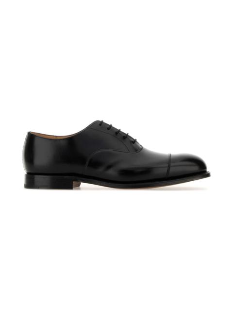 Church's Black Leather Consul Lace-up Shoes