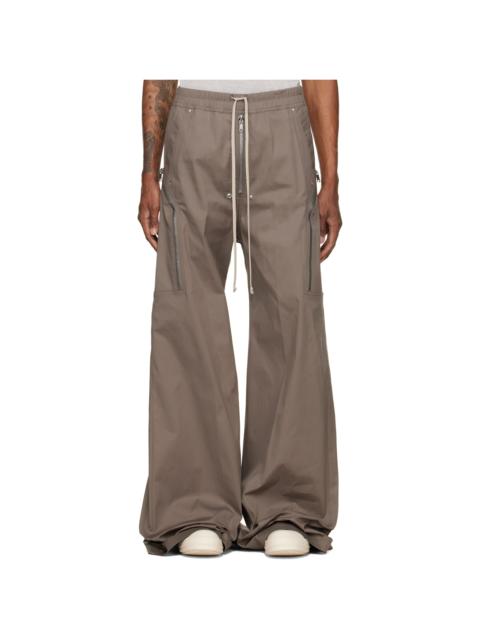 Rick Owens Gray Tower Heizer Belas Cargo Pants
