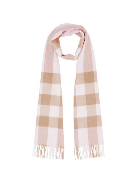 Burberry Check Cashmere Scarf