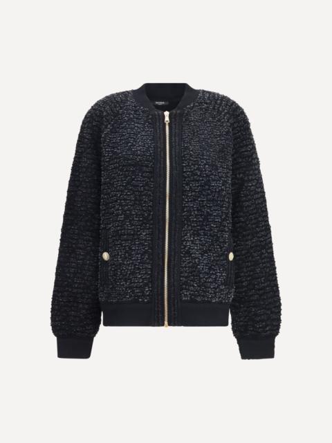 Balmain Zip Jacket with sequin details