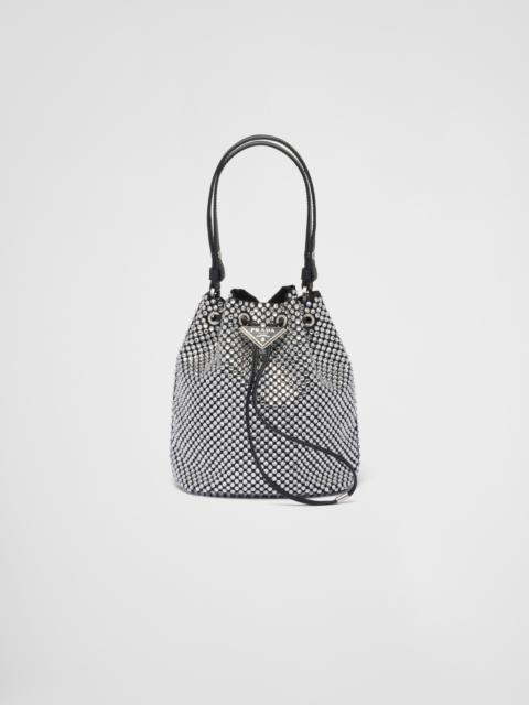 Prada Satin mini-bag with crystals