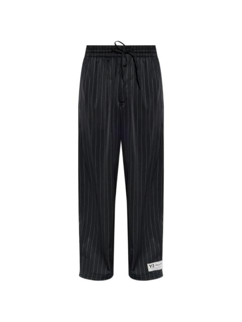 Y-3 Y-3 Pinstripe Drawstring Track Pants