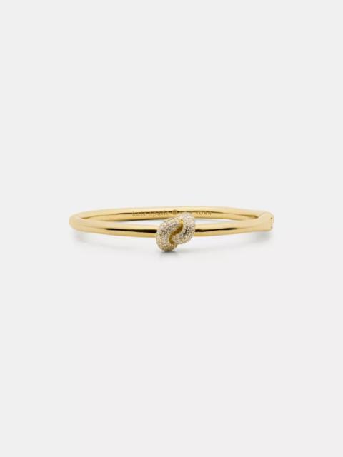 kate spade Sailor's Knot Pave Hinge Bangle