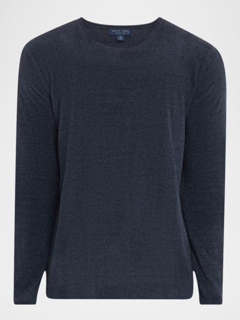 Barefoot Dreams Men's CozyChic Ultra Lite Roll Neck Crewneck Sweater