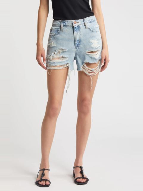 FRAME The Vintage Relaxed Denim Shorts