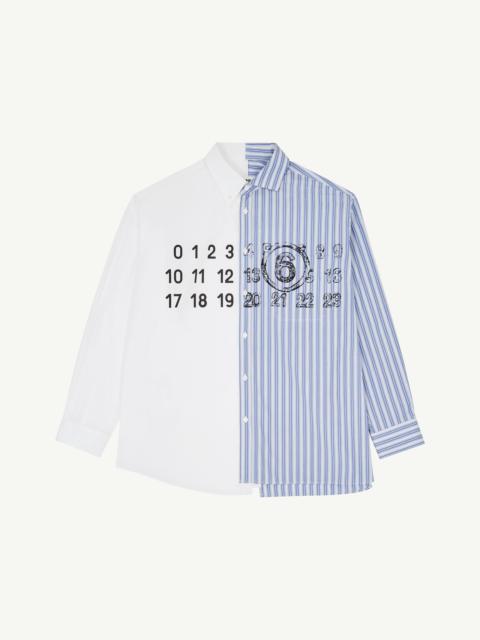 Spliced numbers shirt