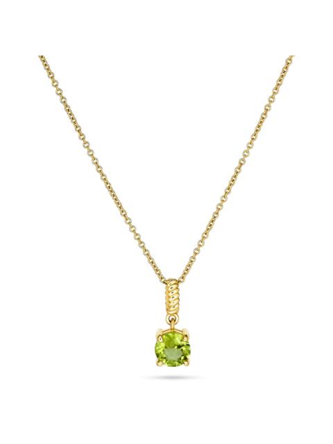 STONE AND STRAND Seagrass Peridot Necklace