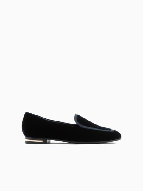 GIORGIO ARMANI Velvet loafers