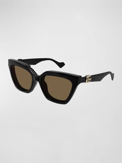 GG Plastic Cat-Eye Sunglasses