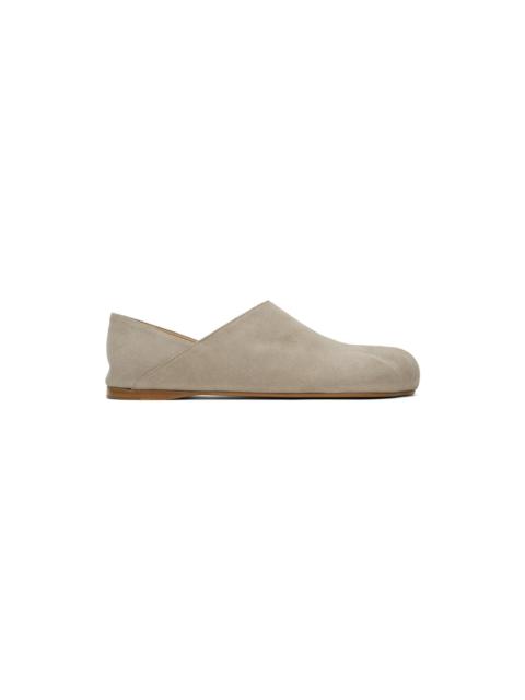 JW Anderson Gray Paw Loafers
