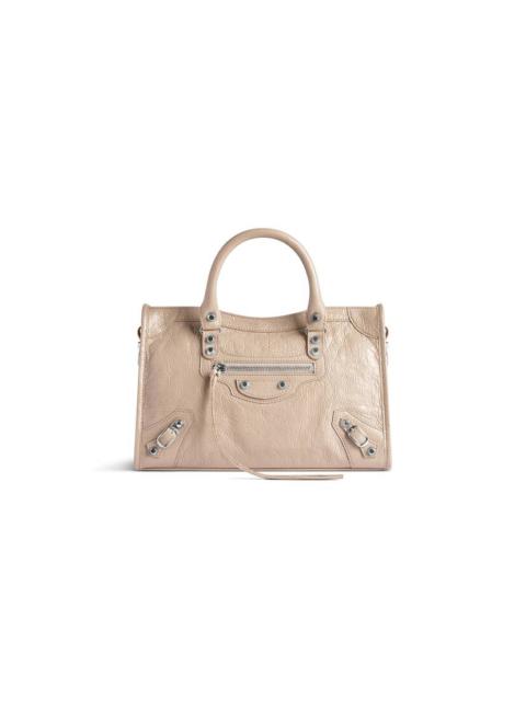 BALENCIAGA Women's Le City Small Bag in Beige