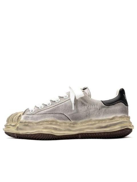 Maison MIHARAYASUHIRO Maison MIHARA YASUHIRO Blakey OG Sole Distressed Canvas Low 'White' A10FW712-WHITE