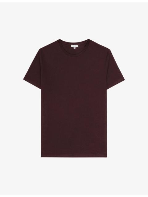 REISS Bless crewneck cotton-jersey T-shirt