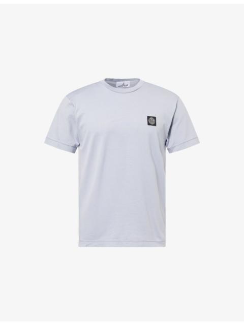 Stone Island Brand-Patch Cotton T-shirt