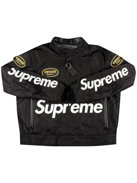 Supreme x Vanson Leathers Cordura Jacket 'Black'