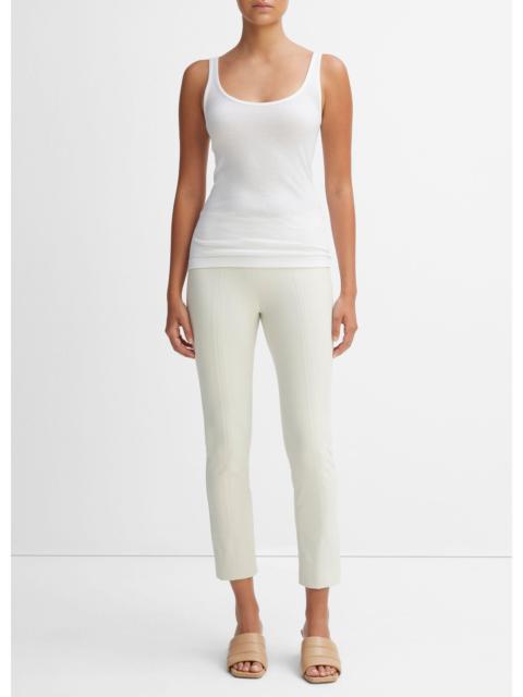 Vince Bobbi High-Rise Stitch-Seam Ponte Legging