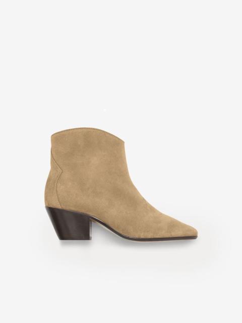 Isabel Marant DACKEN SUEDE ANKLE BOOTS