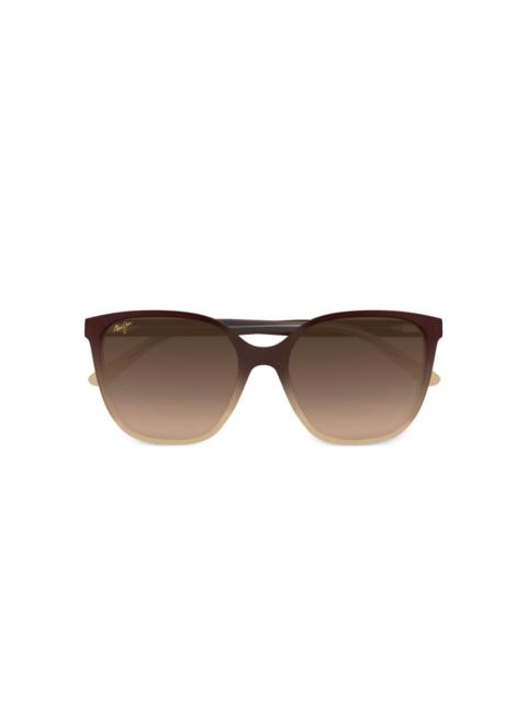 Maui Jim Good Fun ombre square sunglasses