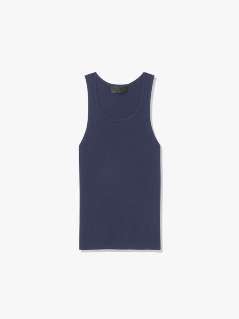 NILI LOTAN LOTTIE SILK KNIT TANK